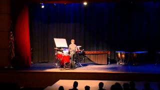 Reed Puleo Percussion Recital  Mendham High School  June 3 2015 [upl. by Yeliw6]