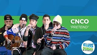 CNCO  quotPretendquot Acoustic  Elvis Duran Live [upl. by Lurleen]