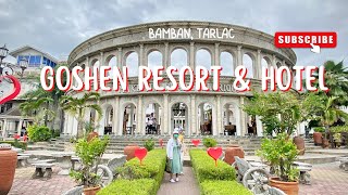 Experience Rome in Bamban Tarlac GOSHEN RESORT amp HOTEL Cafe Roma Walking Tour and Drone Shots [upl. by Gayleen]