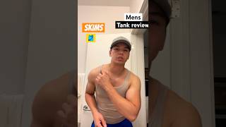 SKIMS men’s tank review color fawn skimsreview skims [upl. by Senga]