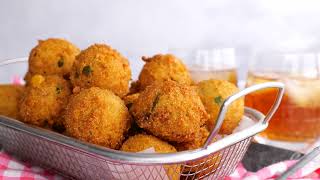 SouthernStyle Hush Puppies Recipe [upl. by Annael]