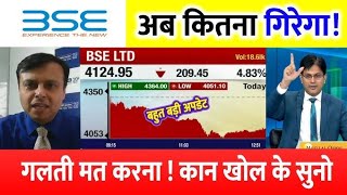 BSE Ltd Share Latest News⚫️ BSE Ltd Share BSE Ltd Share Latest News Today  BSE TARGET [upl. by Fabrienne]