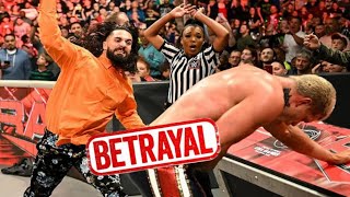 Seth Rollins Betrays Cody Rhodes [upl. by Segroeg620]