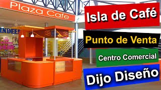 Kioscos y casetas en isla para venta de café y comidas [upl. by Faux]