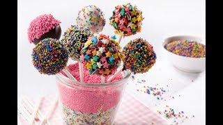 Como Hacer Cake Pops  fácil y rápido [upl. by Ynot986]