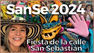 Fiestas de la calle San Sebastián 2024  SANSE 2024 🇵🇷 [upl. by Kerek317]