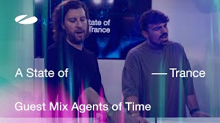 Agents of Time  A State Of Trance Episode 1195 ADE Special Guest Mix [upl. by Tnilc]