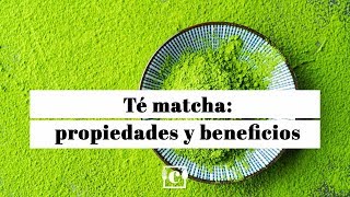 Qué es el té matcha y qué beneficios tiene para la salud [upl. by Nalorac]