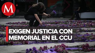 Realizan memorial a mujeres desaparecidas en el Centro Cultural Universitario Tlatelolco [upl. by High590]