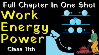 Work Energy And Power Class 11 One Shot  Work Energy And Power Class 11  Class 11 Physics [upl. by Kinata]