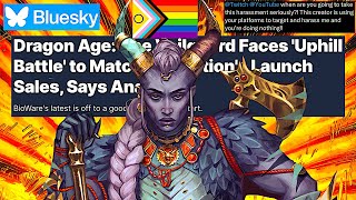 BioWare Fans Demand AntiWoke YouTubers DEPLATFORMED  Dragon Age Veilguard Sales IMPLODE [upl. by Aramat]