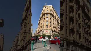 Talaat Harb Square Downtown Cairo 📍 [upl. by Lundin589]