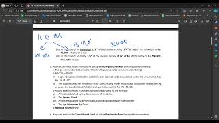 Other Income Taxable Income and Tax Payable Part 1 [upl. by Aillil54]