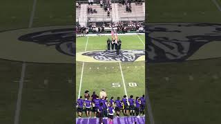 Okeechobee High School Homecoming football 🏈 game national anthem football homecoming anthem [upl. by Weidar]