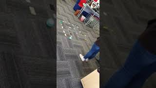 Coding a Sphero SPRK through a maze of LEGO [upl. by Doownil]