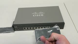 Review of the Cisco SG35010 10Port Gigabit Managed Switch [upl. by Heidt]