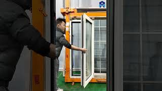 Factory Direct  tilt and turn window aluminium homedecor windows manufacturing [upl. by Wendi]