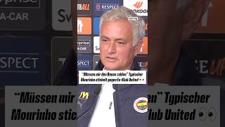 Klassischer Mourinho 😂 fenerbahçe manchesterunited mourinho shorts [upl. by Llevert]