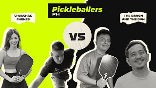 ChukChak Chenes vs The Baron and The Don  Pickleballers PH Season 2024 [upl. by Tennek]