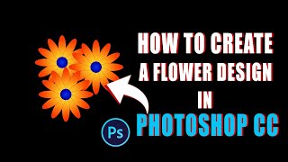 HOW TO CREATE A FLOWER IN PHOTOSHOP CC II PHOTOSHOP TUTORIALS II GRAPHICS II AFTER EFFECT II EDITING [upl. by Nerrak352]