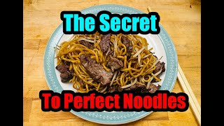 How to Stir Fry Noodles Perfectly  No Fail Chow Mein Method [upl. by Nibaj574]