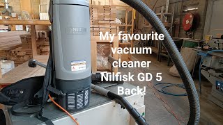 My favourite vaccume cleaner from today Nilfisk GD 5 Back [upl. by Leverick]