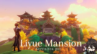 Liyue Mansion ✨️  W ID   Serenitea pot genshinimpact gaming [upl. by Gerkman]