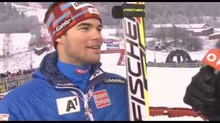 FIS Worldcup SuperG Kvitfjell 2014  Vincent Kriechmayr [upl. by Lamond836]