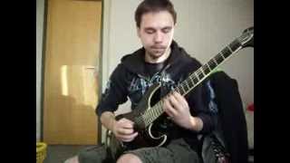 The Black Dahlia Murder  In Hell Is Where She Waits For Me Solo Cover [upl. by Carroll]