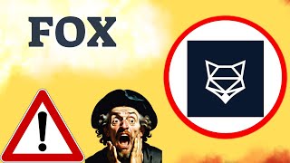 FOX Prediction 29OCT FOX SHAPESHIFT News Today Crypto Technical Analysis Update Price Now [upl. by Aelyak]