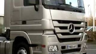 MercedesBenz Actros Review Part 1 [upl. by Tristis]