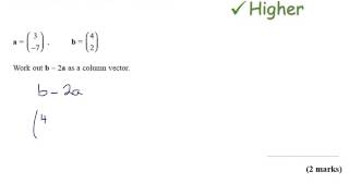 Manipulating vectors  Foundation and Higher GCSE  JaggersMaths [upl. by Ydal]