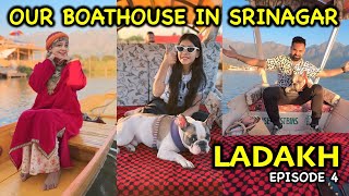 Our Luxury BoatHouse in SriNagar Kashmir  Delhi to Ladakh Trip  Episode 4 [upl. by Newcomer893]