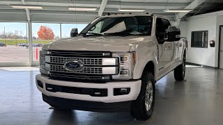 2019 Ford F350 Super Duty Platinum STOCK UKEC66805 relyonata RelyOnATA [upl. by Nuahsyd]