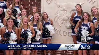 Wildcat Cheerleaders share a Wake Up Call for WGAL News 8 Today [upl. by Salangi951]