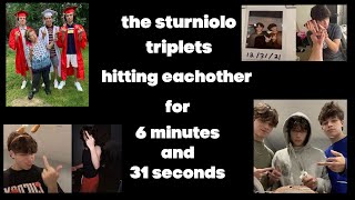 the sturniolo triplets hitting each other for 6 minutes and 31 seconds [upl. by Eloccin]