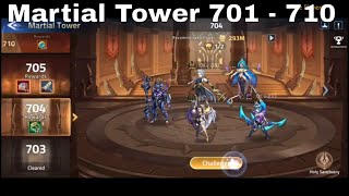 Martial Tower 701  710 ► MOBILE LEGENDS ADVENTURE [upl. by Baptista]