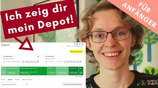 Mein AktienDepot gezeigt für Anfänger [upl. by Annaerda]