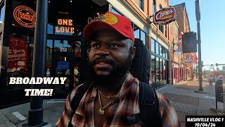 Playing on Broadway in Nashville  VLOG 1 [upl. by Yasibit636]