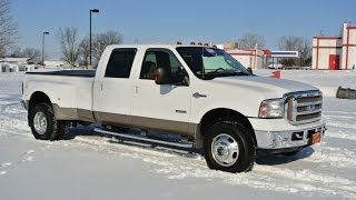 2007 Ford F350 King Ranch DRW White for sale Dealer Dayton Troy Piqua Sidney Ohio  CP13790T [upl. by Arriat720]