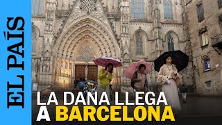 DANA EN BARCELONA  Las inundaciones en el Aeropuerto Casteldefels y el Prat de LLobregat  EL PAÍS [upl. by Nirre]