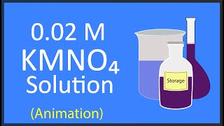 how to make 002 M solution of KMnO4  how do you make 002 m of KMnO4 [upl. by Ybab]