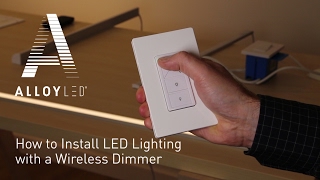 How to Install LED Lighting with a Wireless Dimmer [upl. by Chiquita746]