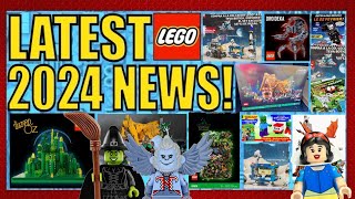 INSANE NEW LEGO LEAKS Wicked Star Wars Icons Ideas Disney  MORE [upl. by Primalia]