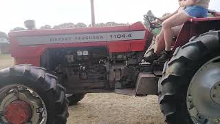 Massey Ferguson 11044 op het IHF Panningen 2022 [upl. by Yelnek706]