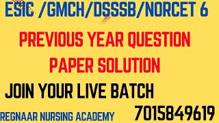 norcet 6 dsssbesicrrbdmer special test seriesREGNAAR NURSING7015849619 [upl. by Laeno]