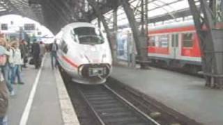 ICE 3 High speed train Coupling Procedure Railroad Railway [upl. by Dnomal45]