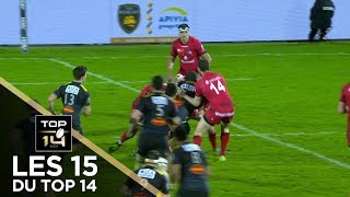 Les 15 du TOP 14 – J21 – Saison 20172018 [upl. by Leotie532]