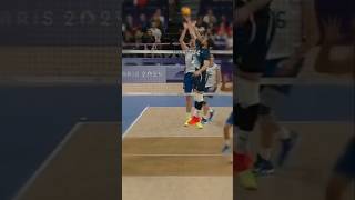 Amazing onehanded pass by Brizardvolleyballplus volleyball shorts [upl. by Eiramnerual255]