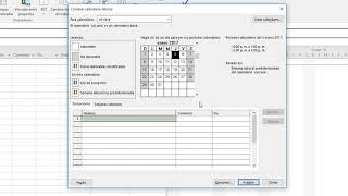 Crear y asignar calendarios Curso Project 2016 video 4 [upl. by Enneirda575]